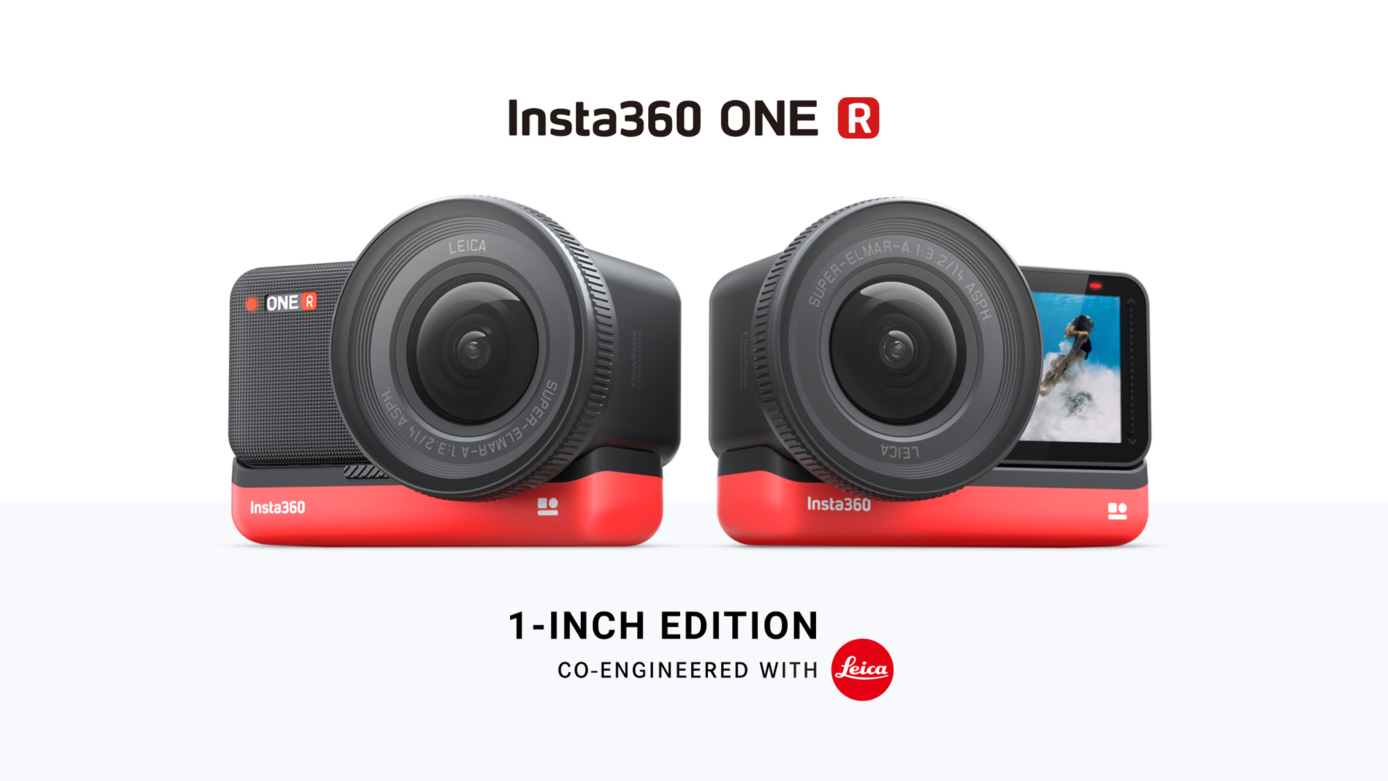 Insta360 ONE R】1インチ画像センサ搭載のライカ広角レンズと高精細360